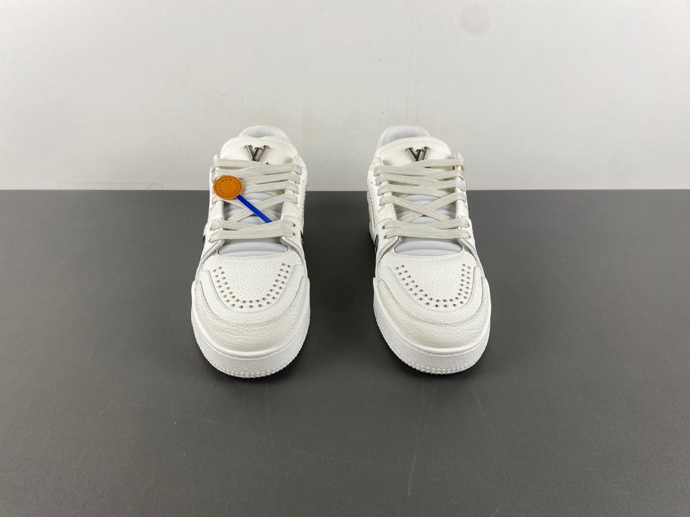 Top Batch Louis Vuitton LV trainer #54 White
