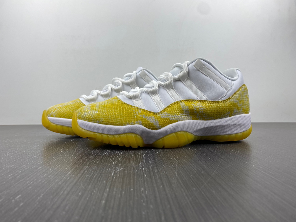 Jordan 11 Retro Low Tour Yellow Snakeskin (W)