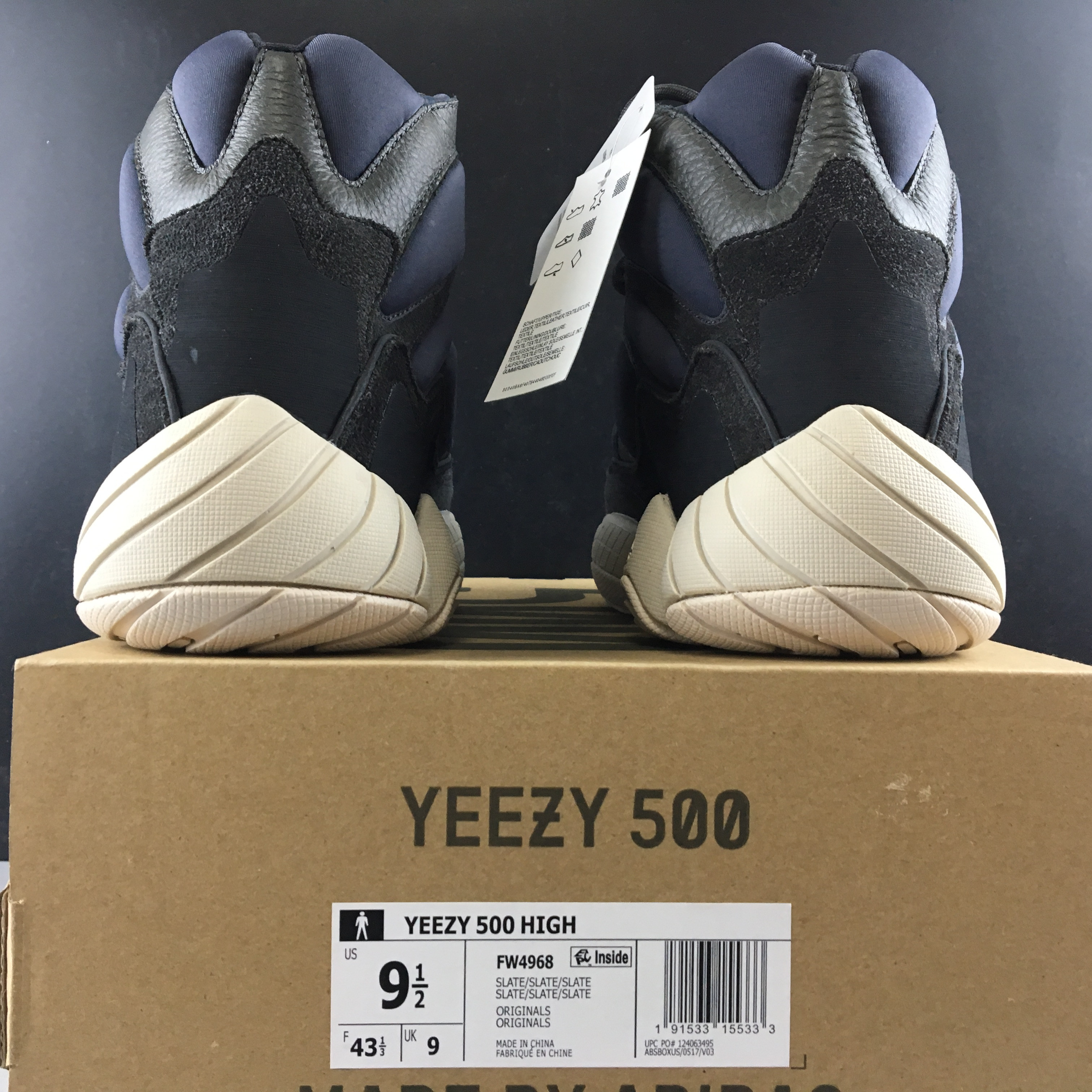 Adidas Yeezy 500 High Slate
