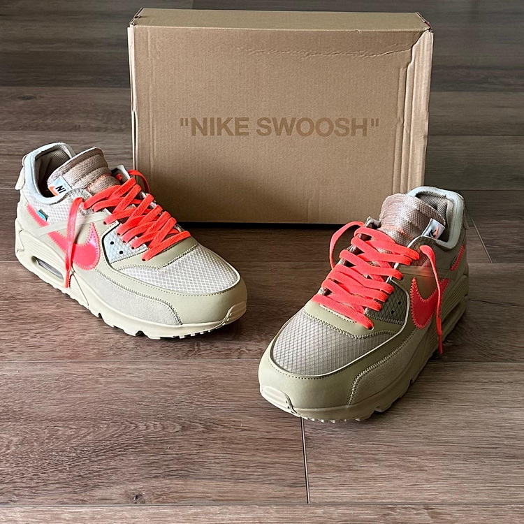 @OWF Nike Air Max 90 OFF-WHITE Desert Ore