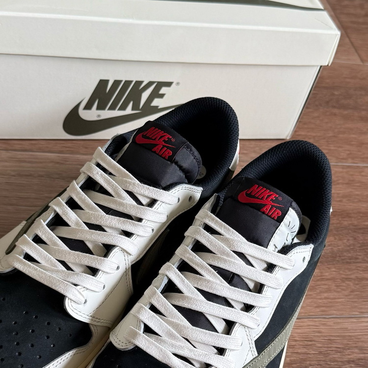 LJR batch Jordan 1 Retro Low OG SP Travis Scott Olive (W) Biggest 14