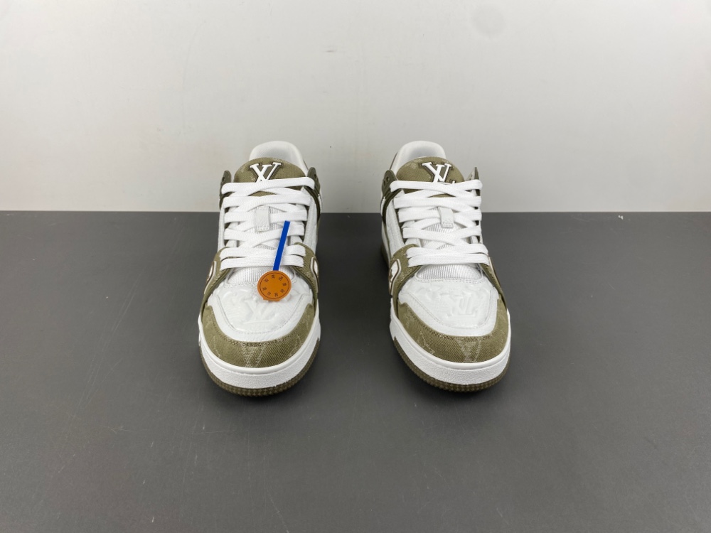 X2 Batch Louis Vuitton LV trainer White Olive