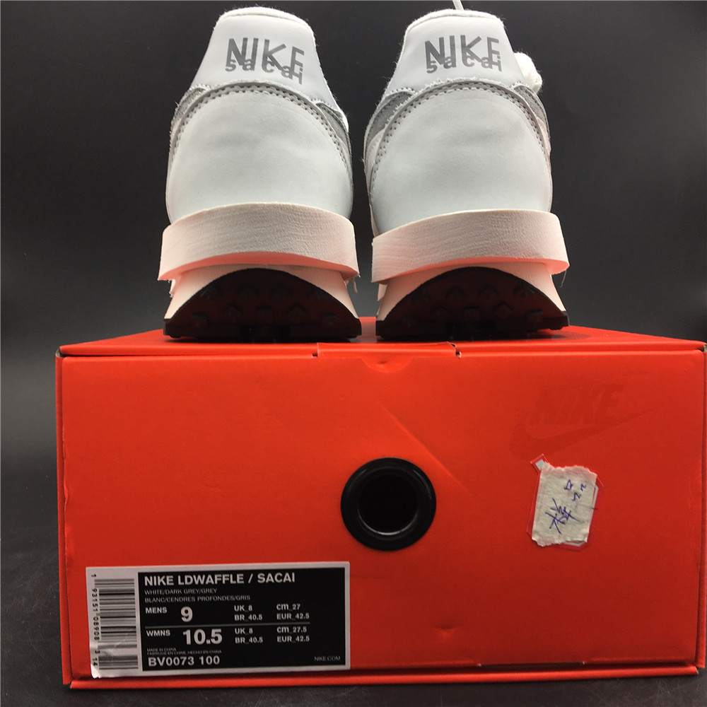 Sacai x Nike LVD Waffle Daybre White