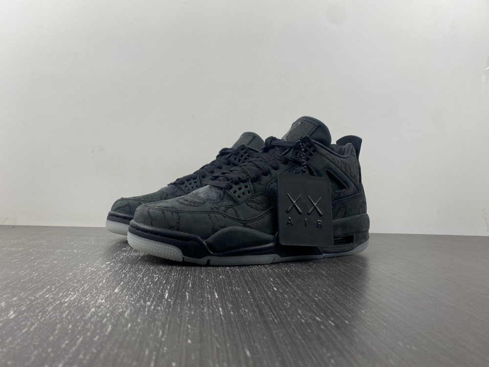 GX batch Jordan 4 Retro Kaws Black Biggest 16