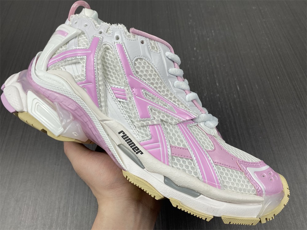 Balenciaga Women Runner Sneaker In White