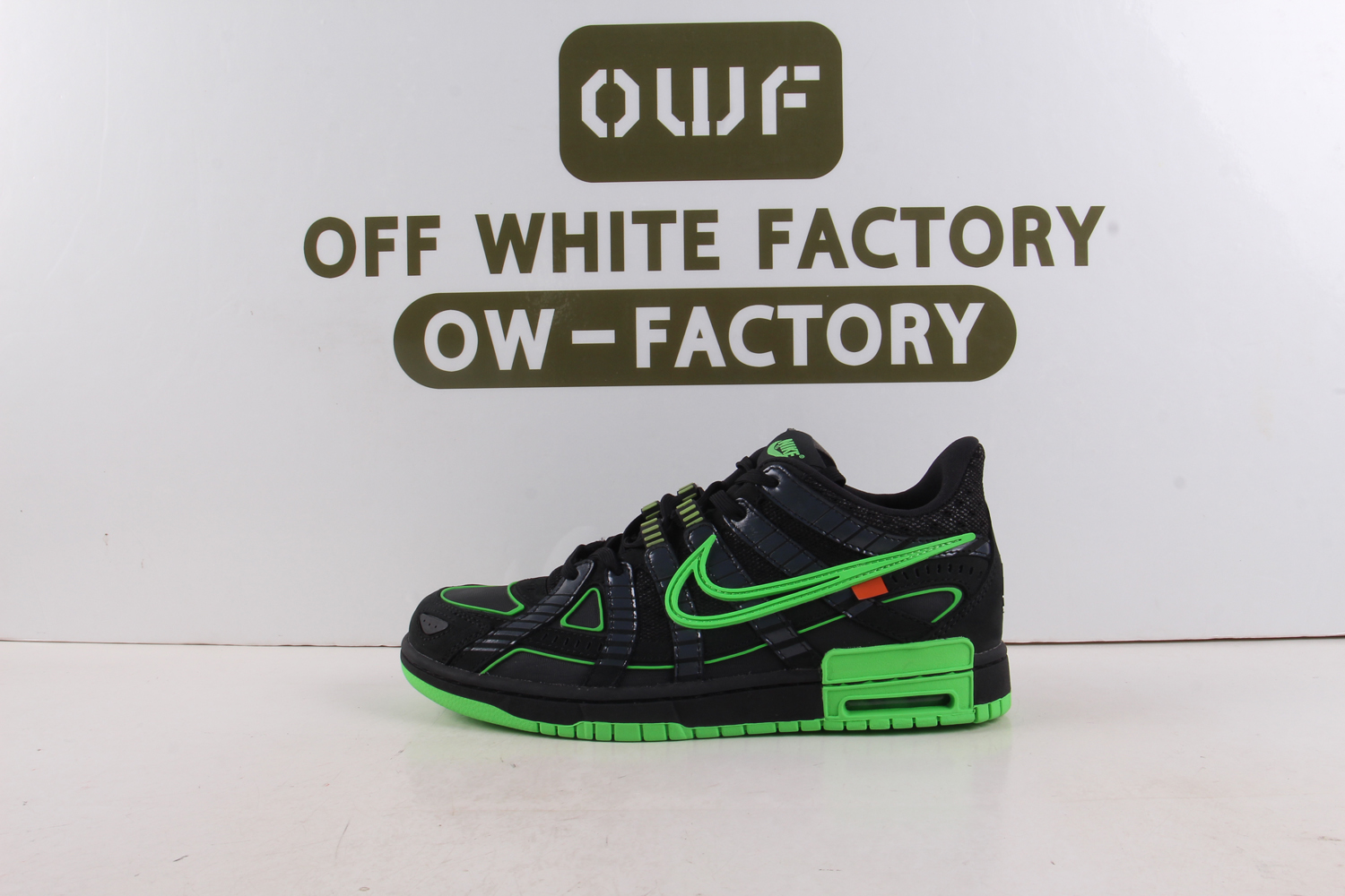 @OWF Nike Air Rubber Dunk Off-White Green Strike