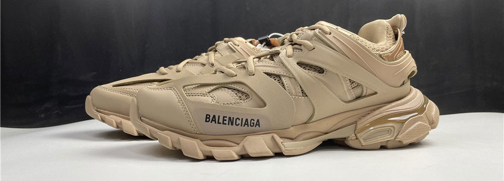 Balenciaga TRACK TRAINERS RECYCLED IN BEIGE