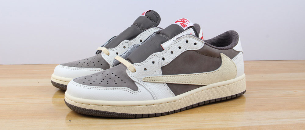 GD batch Jordan 1 Retro Low OG SP Travis Scott Reverse Mocha