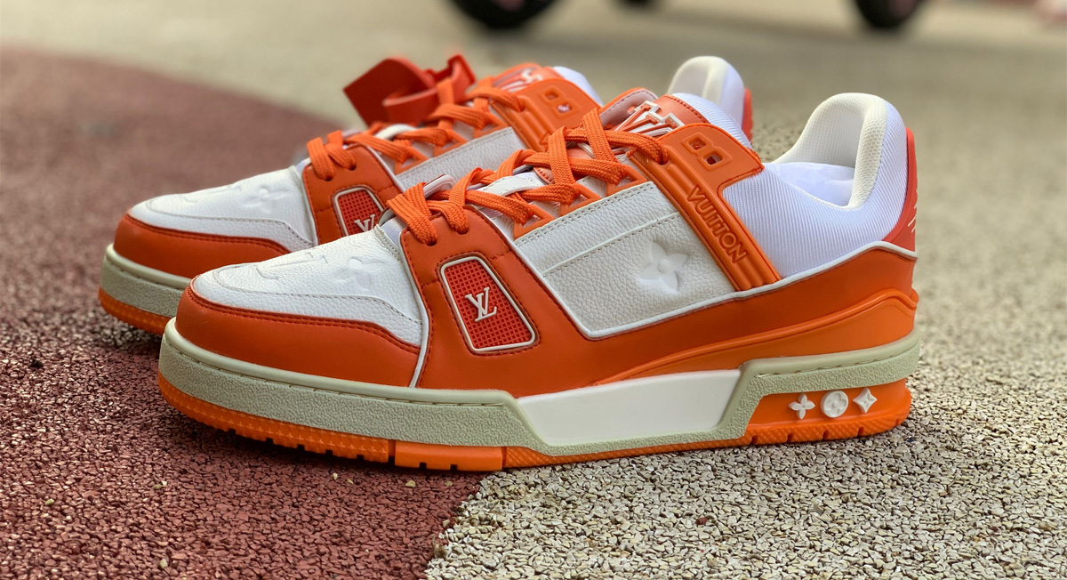 Louis Vuitton LV Trainer Orange