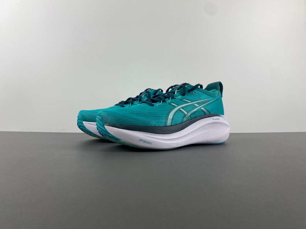 ASICS Gel-Nimbus 27 Wave Teal Saxon Green