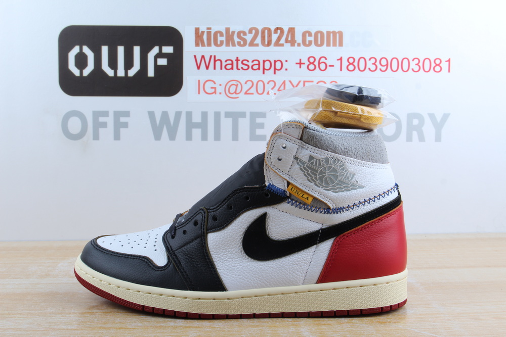 LJR batch Air Jordan 1 Union Los Angeles Black Toe