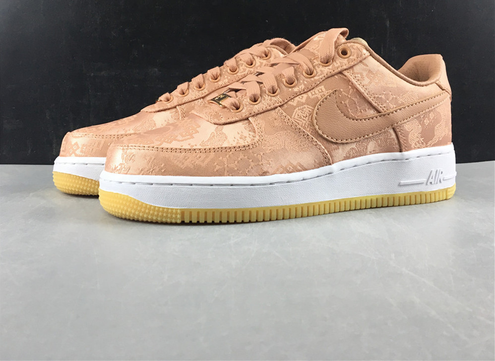 Air Force 1 Low Clot Rose Gold Silk