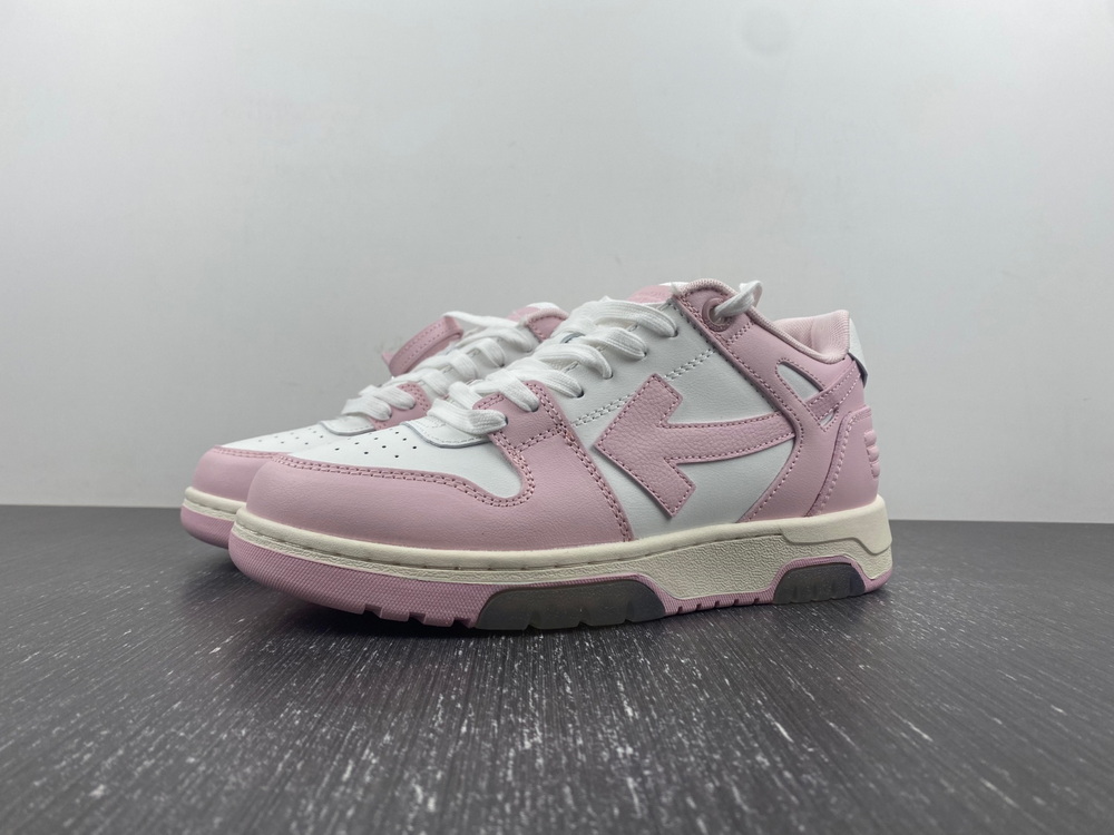 OFF-WHITE Out Of Office OOO Low Tops White Pink (W) 2023