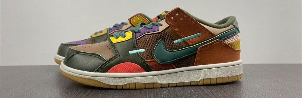 Nike Dunk Low Scrap Archeo Brown