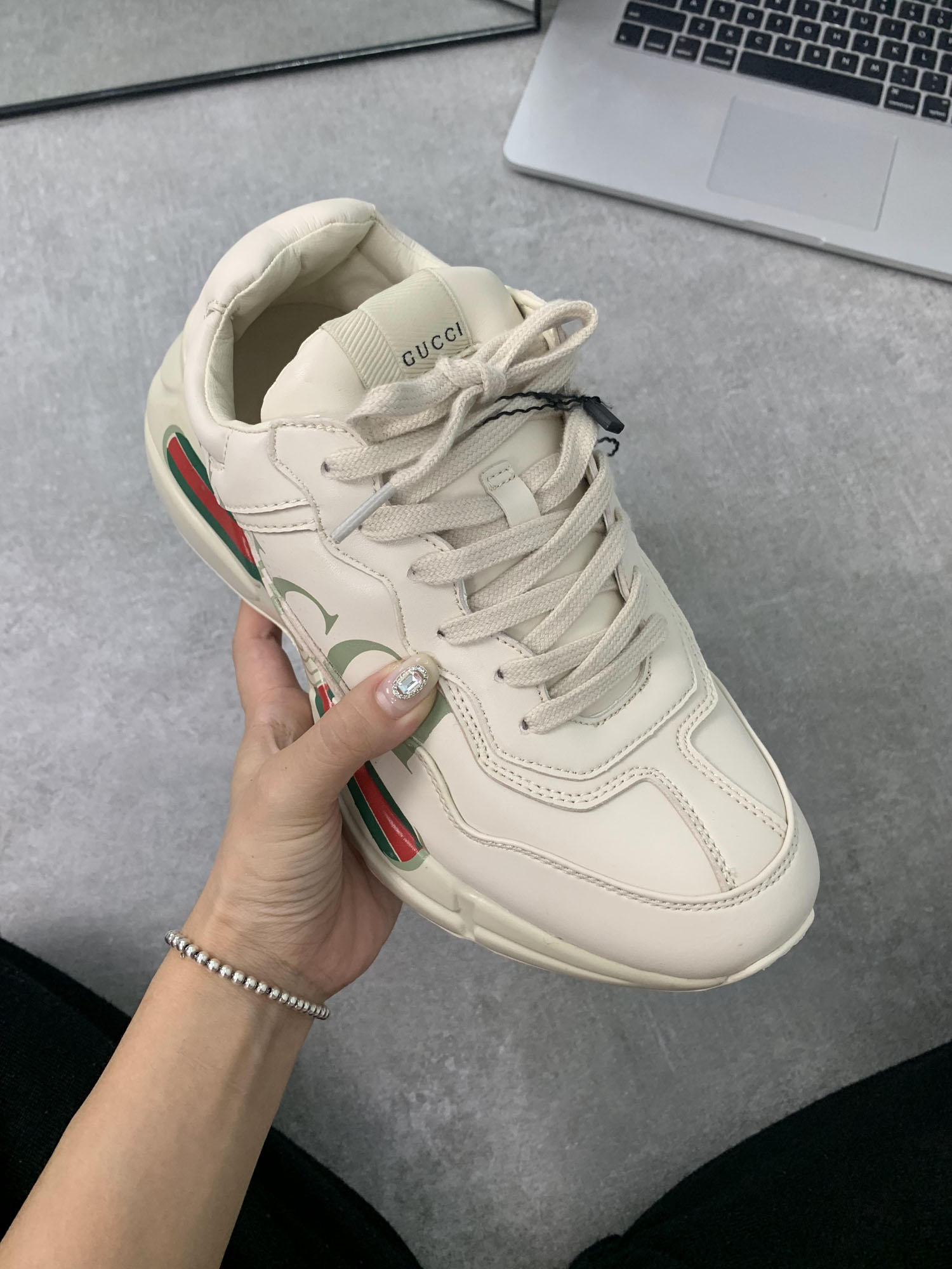 Gucci Rhyton Vintage Trainer Sneaker