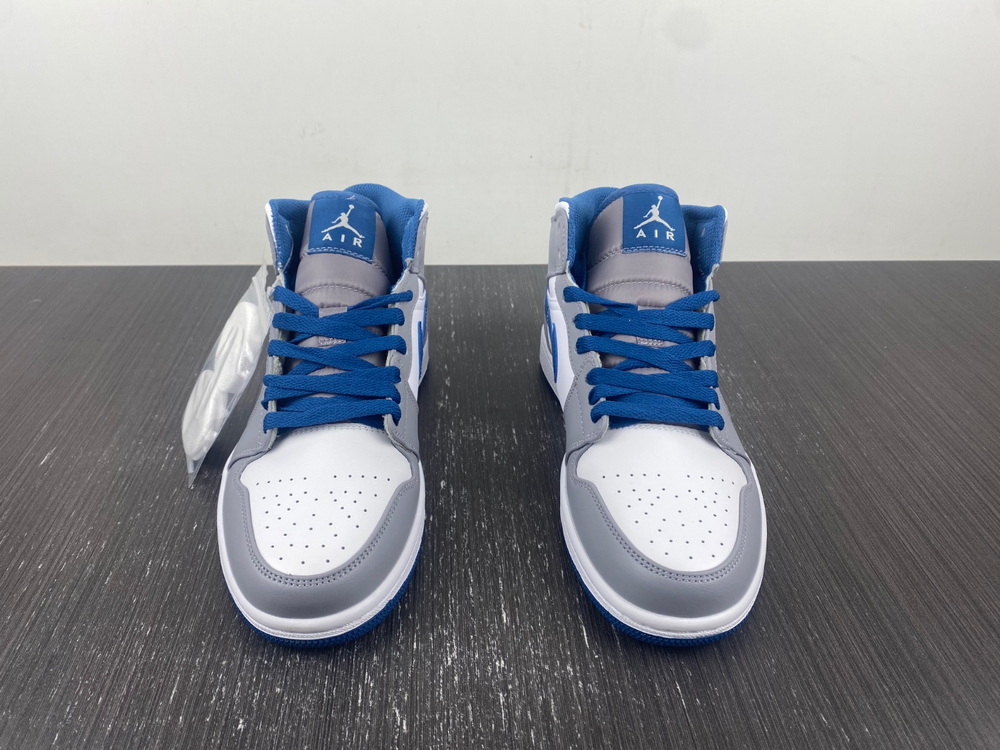 Jordan 1 Mid True Blue Cement (GS)