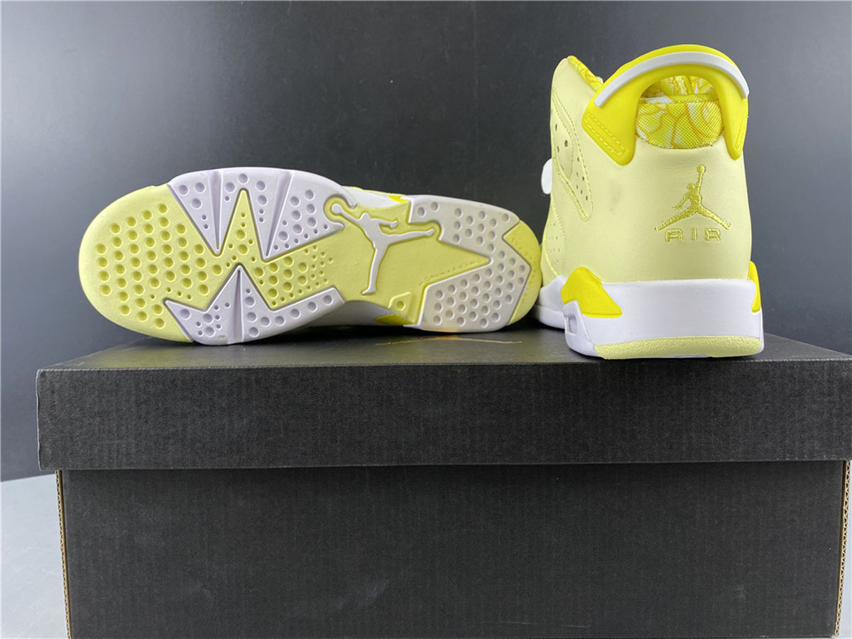 Air Jordan 6 Retro Dynamic Yellow Floral (GS)
