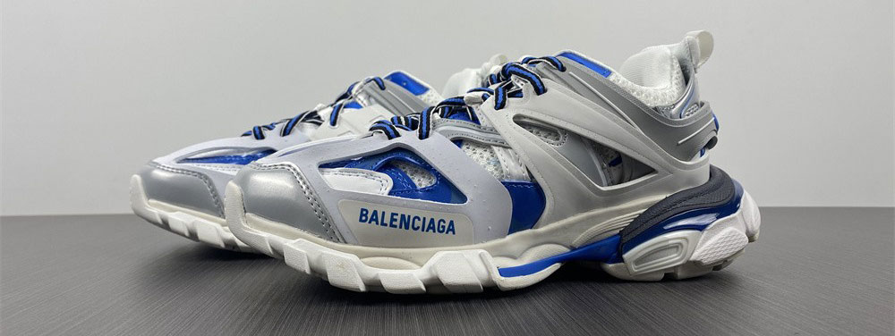 Balenciaga Track 3.0 White Blue Grey
