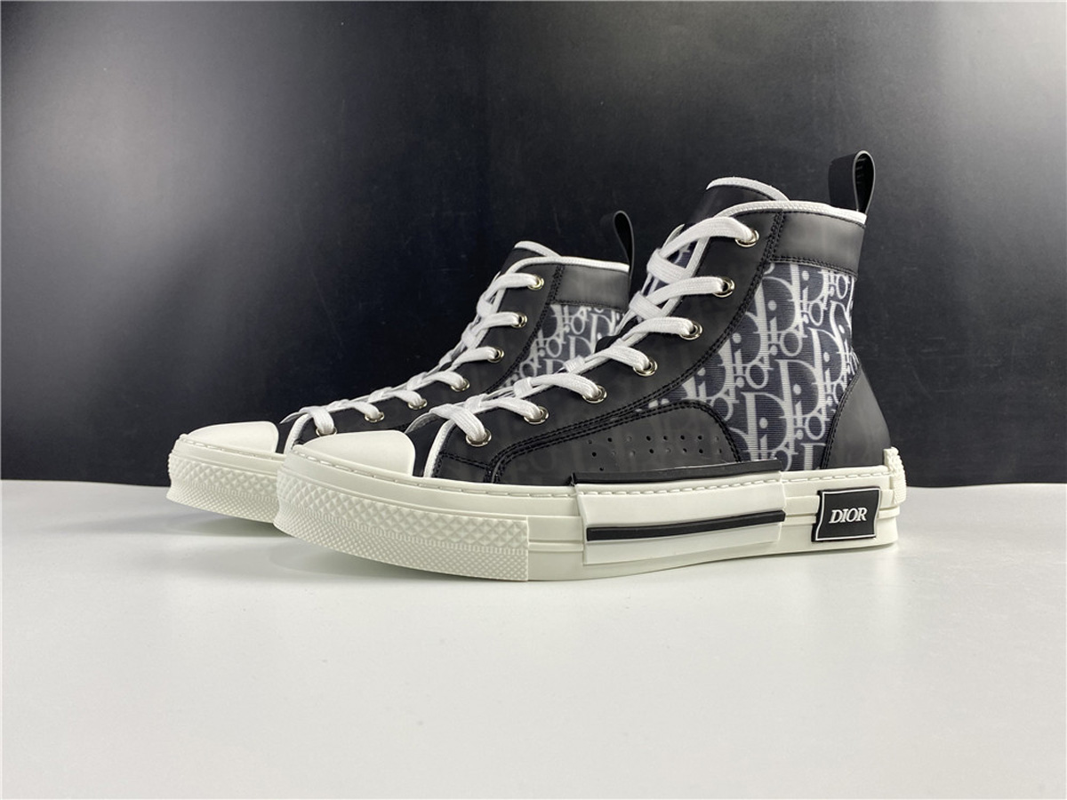Dior B23 High Black White Oblique