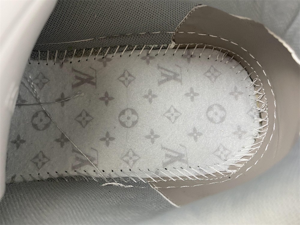 Louis Vuitton LV Trainer Sneaker Low White Green