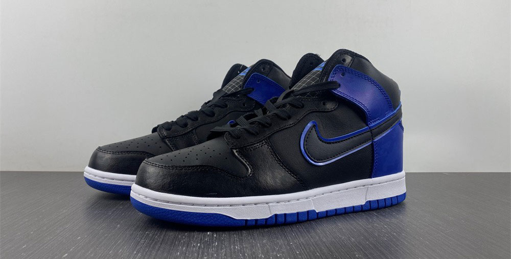 Nike Dunk High SE Camo Black Royal