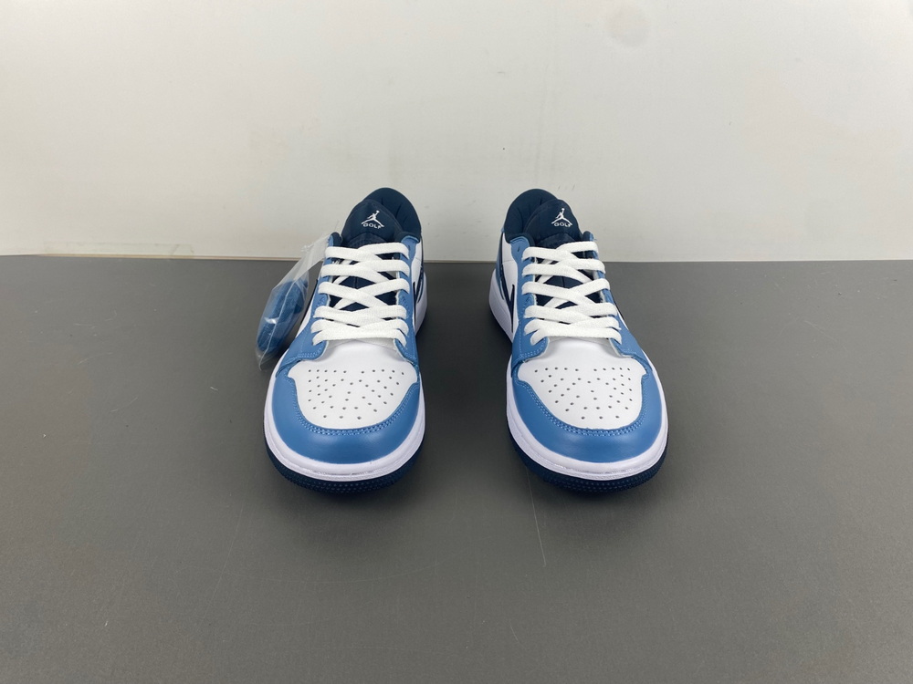 Jordan 1 Low Golf White Aegean Storm