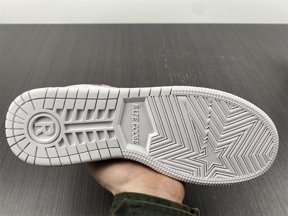 A Bathing Ape Bape SK8 Sta White