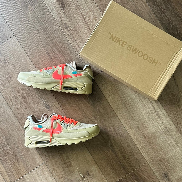 @OWF Nike Air Max 90 OFF-WHITE Desert Ore