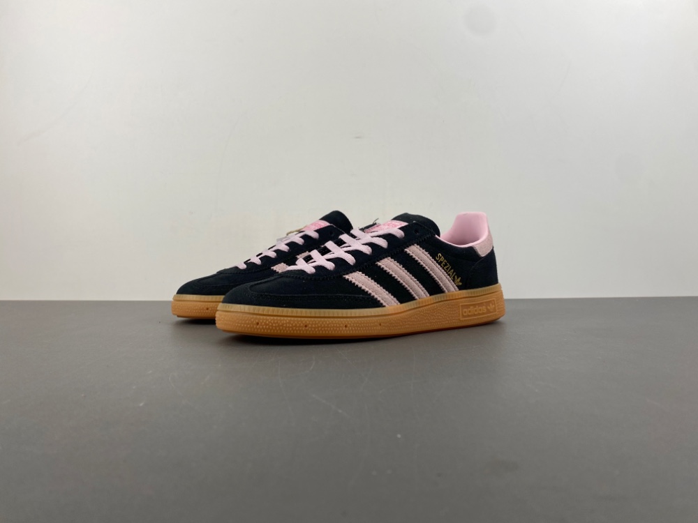 adidas Handball Spezial Core Black Clear Pink Gum (W)