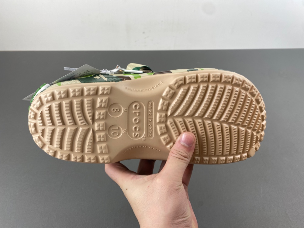 Crocs Classic Clog A Bathing Ape ABC Camo Green