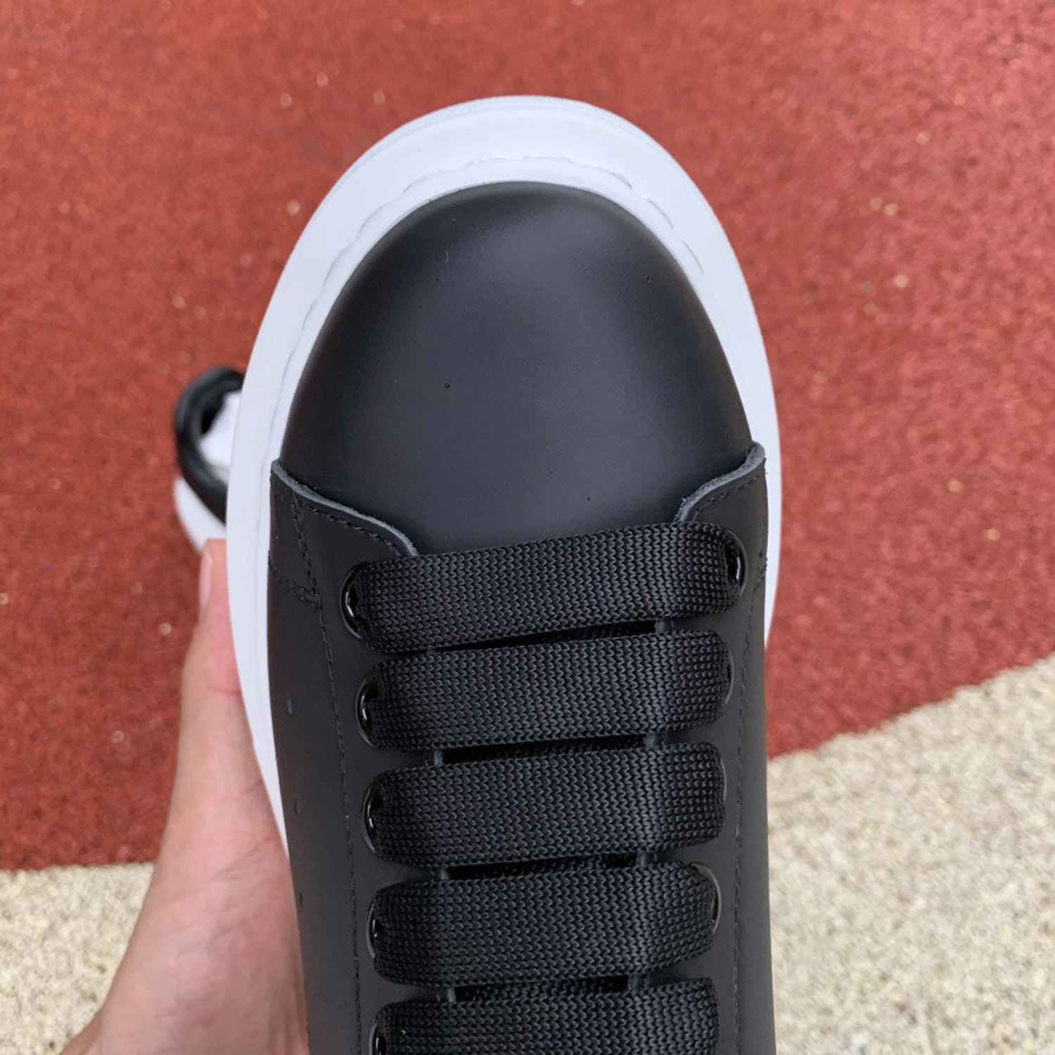 Alexander McQueen Oversized Black White Sole