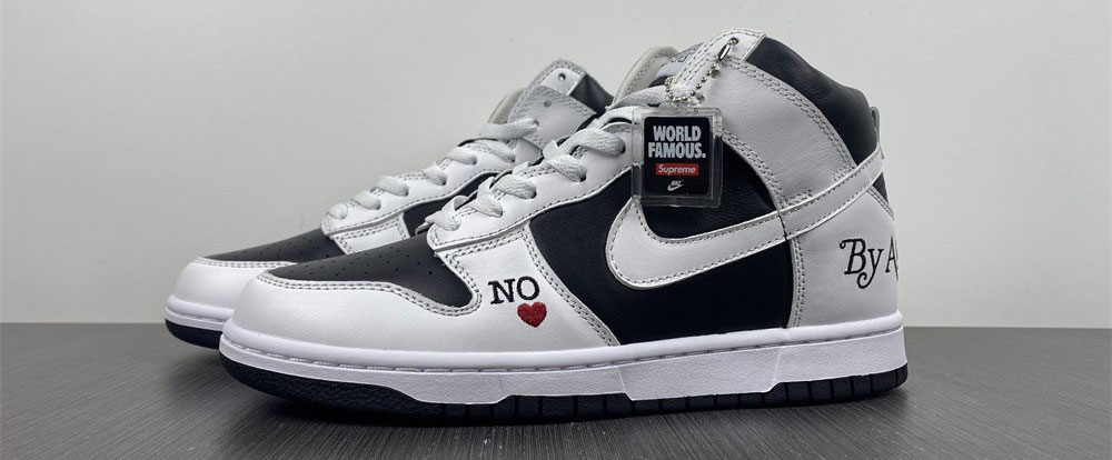 Nike SB Dunk High Supreme By Any Means Black