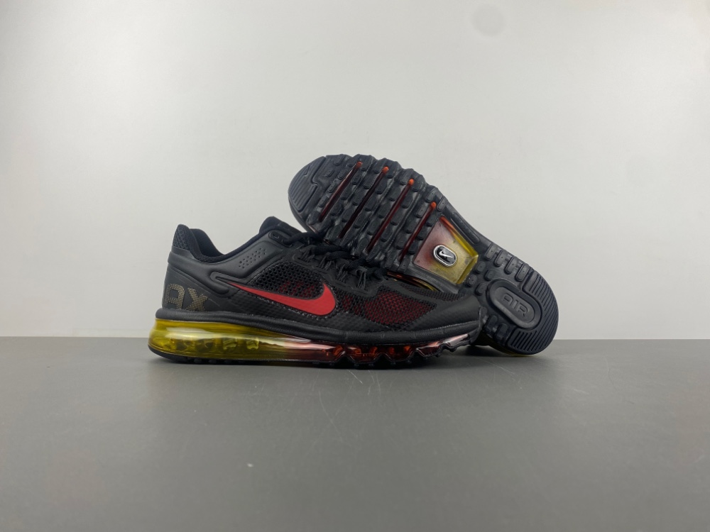 Nike Air Max 2013 Black Laser Orange University Red