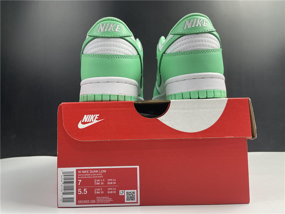 Nike Dunk Low Green Glow