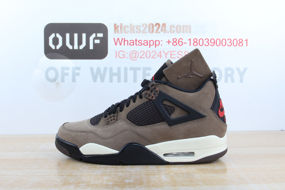 GX batch Jordan 4 Retro Travis Scott Olive