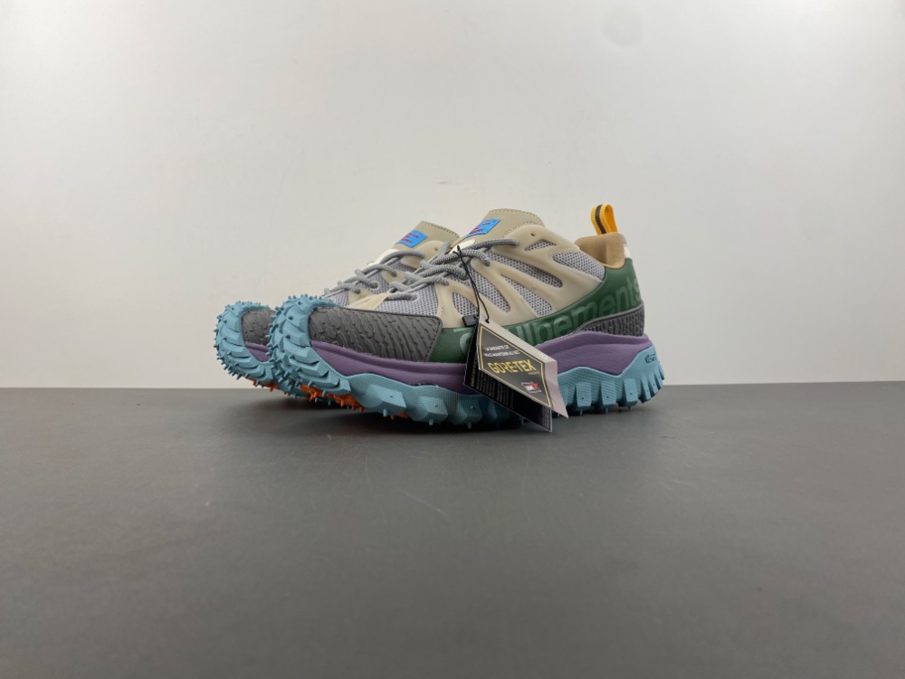 Moncler Trailgrip GTX sneakers Purple Green
