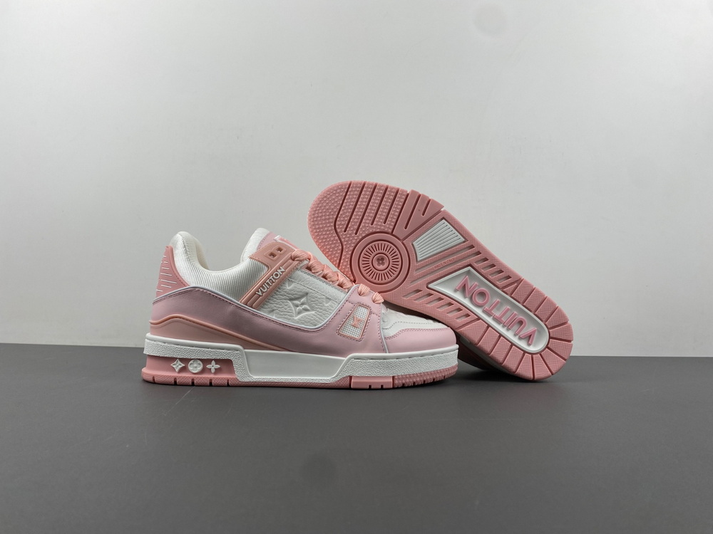 PK Batch Louis Vuitton LV trainer Pink
