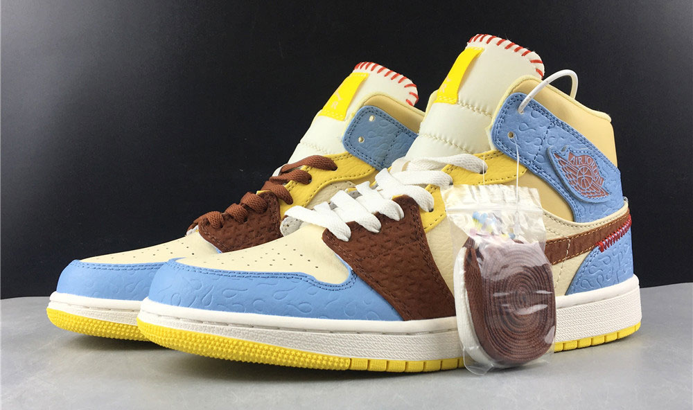 Jordan 1 Mid SE Fearless Maison Chateau Rouge