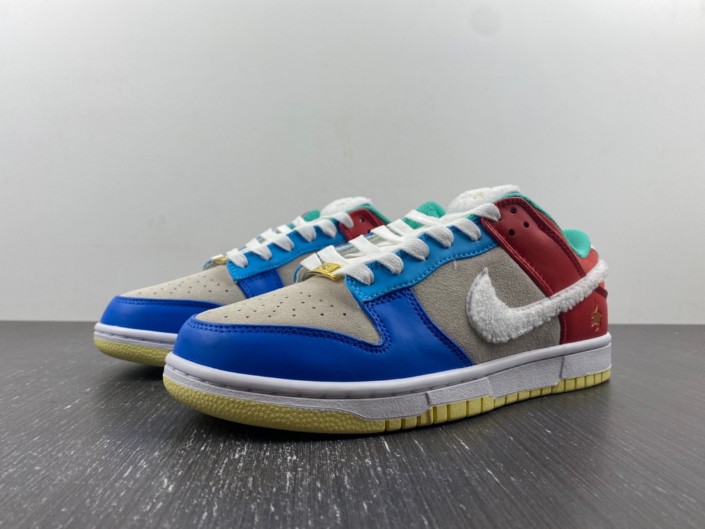 Nike Dunk Low Retro PRM Year of the Rabbit Blue Orange Cream