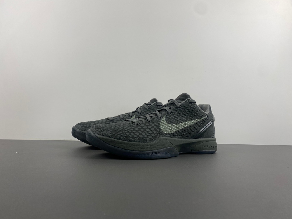 Nike Kobe 6 Black Mamba Collection Fade to Black Biggest 14
