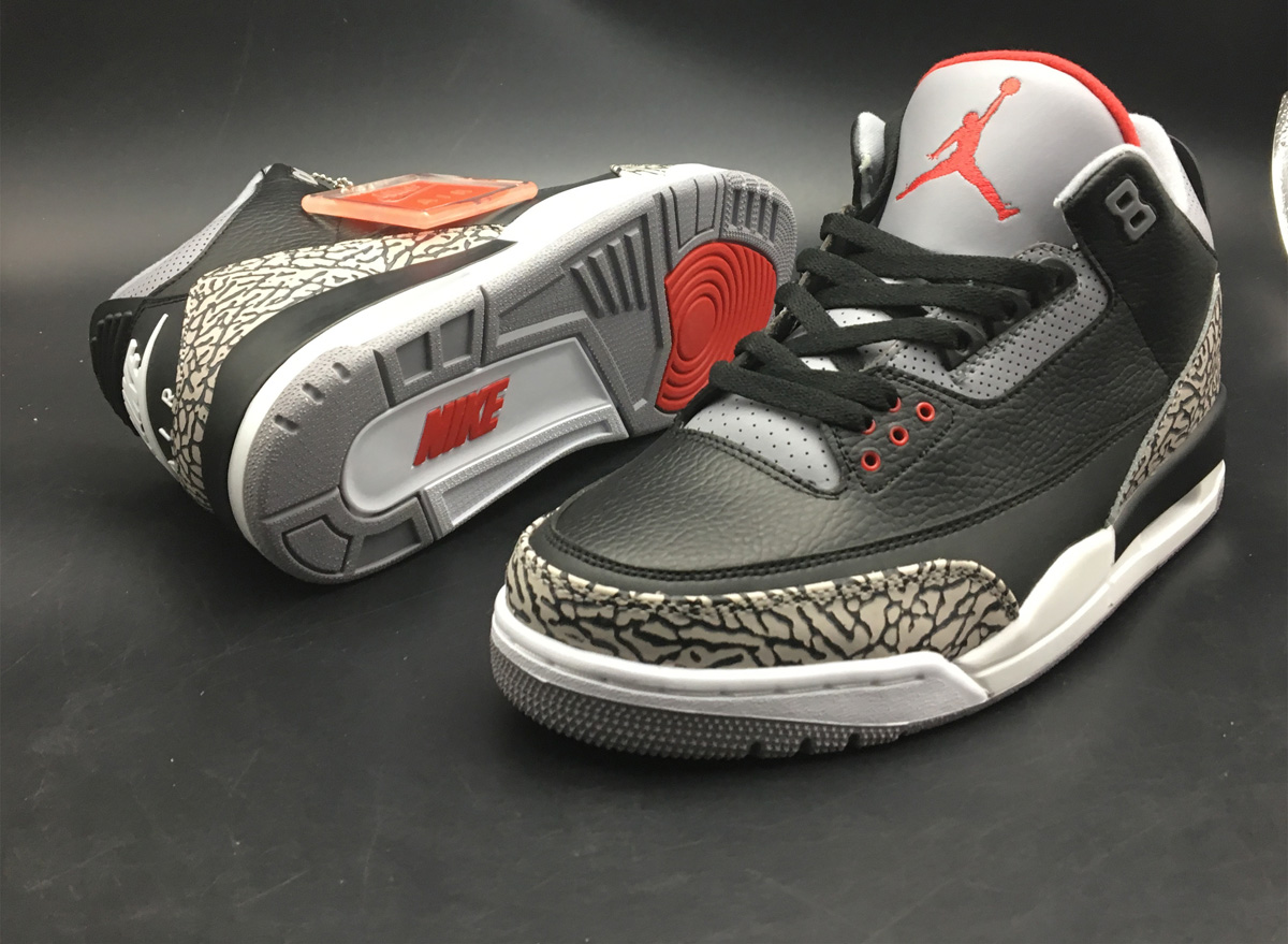 Air Jordan 3 Retro Black Cement (2018)