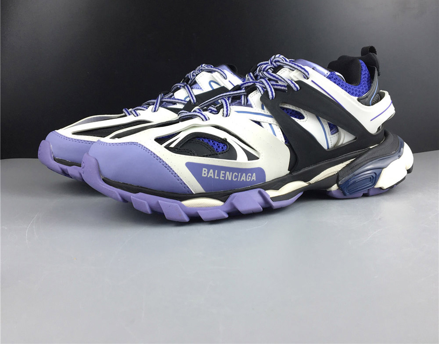 Balenciaga Sneaker Tess.s.Gomma White Black Purple