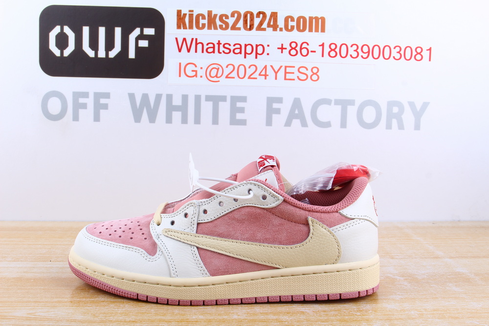 Air Jordan 1 Low Shy pink
