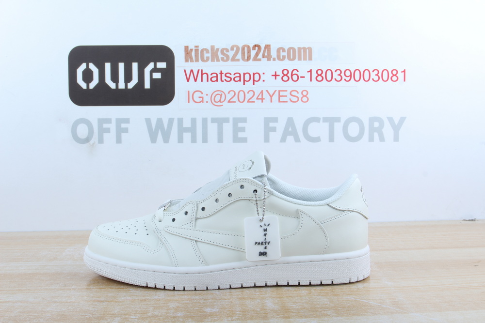 Jordan 1 Retro OG Low Travis Scott White Party
