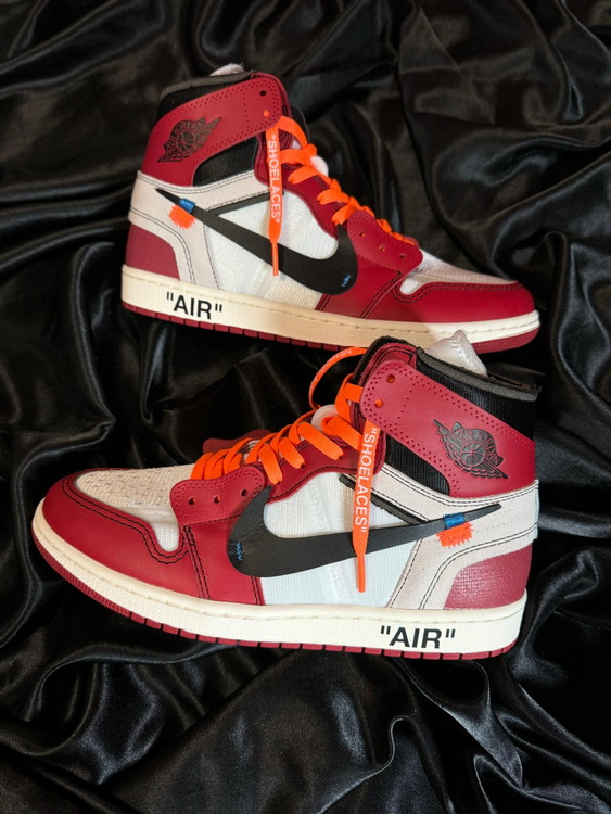 LJR batch Jordan 1 Retro High Off-White Chicago