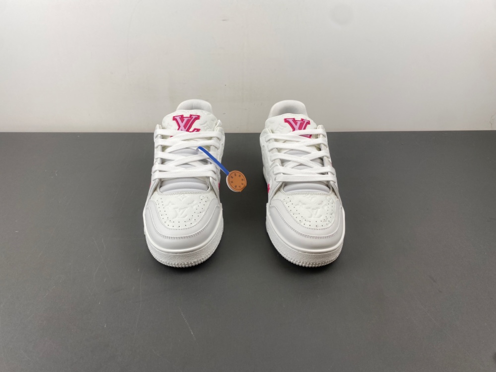 X2 Batch Louis Vuitton LV trainer White Pink