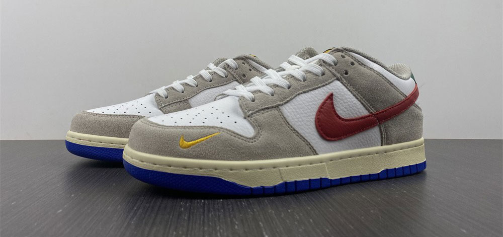 Nike Dunks Low Retro PRM Grey White Blue UK