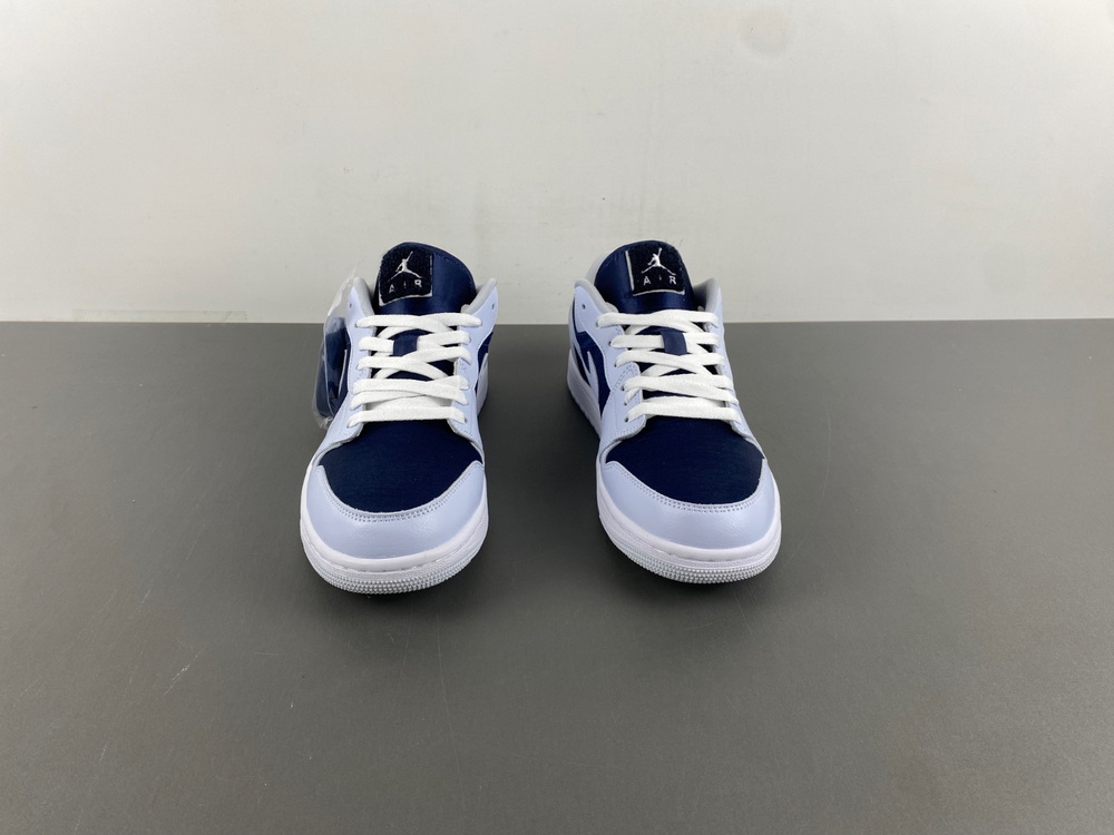 Jordan 1 Low SE Football Grey White Gym Red Midnight Navy (W)
