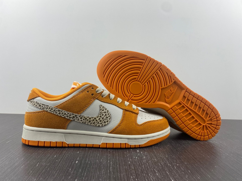 Nike Dunk Low AS Safari Swoosh Kumquat