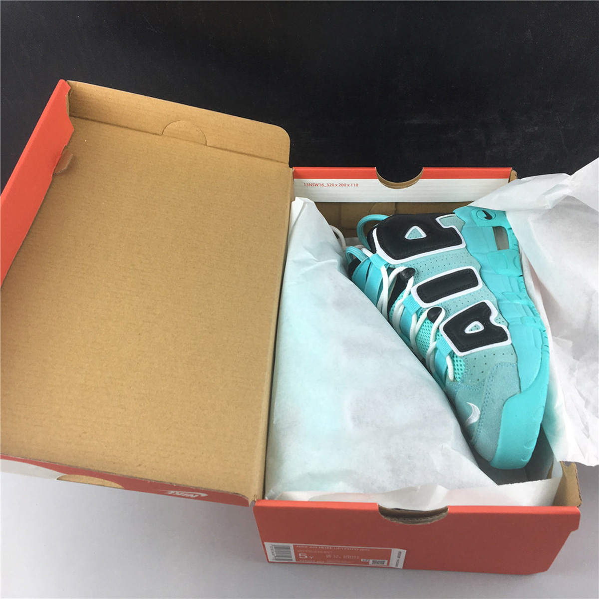 Nike Air More Uptempo Light Aqua